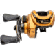 Lew’s Custom Pro Baitcast Reel, 10+1 Bearings, 7.5-1 Ratio, Aluminum Frame and Sideplate, ParaMag ITB Brake, Aluminum Speed Gears, Carbon Fiber Drag, RH Retrieve, Gold/Black, CPB1SHG3