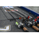 Lew's American Hero Baitcast Reel, 4+1 Bearings, 7.5-1 Ratio, 1-PC Graphite Frame, Speed Gears, Speed Lube, Magnetic Control System, Rulon Drag, RH Retrieve, Gray/Black/Blue, AH1SHG2