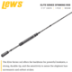 Team Lew’s Elite Series Spinning Rod, 6ft 10in, 1-PC, Medium, Extra-Fast, TLE610MXFS