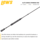 Team Lew’s Elite Series Spinning Rod, 6ft 9in, 1-PC, Medium-Light, Fast, TLE69MLFS