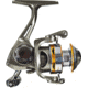 Lew’s Laser Lite Spinning Reel, SZ 50 Reel, 6+1 Bearings, 5.0-1 Ratio, Graphite Frame and Sideplate, Speed Lube, Multi-Disc Drag, Reversible Retrieve, Metallic Gray/Silver/Gold, LLS50G2
