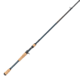 Lew’s LFS Casting Rod, 7ft, 1-PC Rod w/ Medium  and Fast, LFS-X3 Blank, Cork Split-Grip, Fuji Concept O Guides, Full Contact Reel Seat, Blue/Black, LFS70M