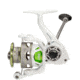 Lew’s MACH 1 Spinning Reel, SZ 300 Reel, 9+1 Bearings, 6.2-1 Ratio, Graphite Frame, Speed Gears, Speed Lube, Multi-Disc Drag, Metallic White/Gray/Green, Clam Pack, MH300G3