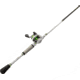 Lew’s MACH 1 Baitcast Reel and Rod Combo, 7ft, 1-PC IM7 Graphite Rod, Medium, Fast, 7+1 Bearings, 7.5-1 Ratio, LH Retrieve, White/Black/Gray/Green, MH1SHL70MG3