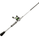 Lew’s MACH 1 Baitcast Reel and Rod Combo, 7ft, 1-PC IM7 Graphite Rod, Medium, Fast, 7+1 Bearings, 7.5-1 Ratio, LH Retrieve, White/Black/Gray/Green, MH1SHL70MG3