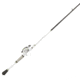 Lew’s MACH 1 Baitcast Reel and Rod Combo, 7ft, 1-PC IM7 Graphite Rod, Medium, Fast, 7+1 Bearings, 7.5-1 Ratio, LH Retrieve, White/Black/Gray/Green, MH1SHL70MG3