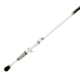 Lew’s MACH 1 Casting Rod, 7ft, 1-PC IM7 Graphite Rod w/ Medium  and Moderate-Fast, Winn Dri-Tac Split-Grip, Graphite Skeletal Reel Seat, White/Black/Green, M1APC
