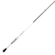 Lew’s MACH 1 Casting Rod, 7ft, 2-PC IM7 Graphite Rod w/ Medium  and Moderate-Fast, Winn Dri-Tac Split-Grip, Graphite Skeletal Reel Seat, White/Black/Green, M1APC-2