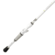 Lew’s MACH 1 Casting Rod, 7ft 2in, 2-PC IM7 Graphite Rod w/ Medium-Heavy  and Fast, Winn Dri-Tac Split-Grip, Graphite Skeletal Reel Seat, White/Black/Green, M1JR-2