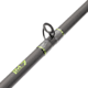 Lew’s MACH 1 Casting Rod, 7ft 3in, 1-PC IM7 Graphite Rod w/ Heavy  and Fast, Winn Dri-Tac Split-Grip, Graphite Skeletal Reel Seat, White/Black/Green, M1SJR