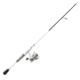 Lew's MACH 1 Spinning Reel and Rod Combo, 6ft 9in, 1-PC IM7 Graphite Rod, Medium, Fast, SZ 300 Reel, 9+1 Bearings, 6.2-1 Ratio, White/Black/Gray/Green, MH3069MFSG3