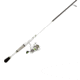 Lew’s MACH 1 Spinning Reel and Rod Combo, 6ft 9in, 1-PC IM7 Graphite Rod, Medium-Light, Fast, SZ 200 Reel, 9+1 Bearings, 6.2-1 Ratio, White/Black/Gray/Green, MH2069MLFSG3
