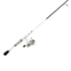 Lew's MACH 1 Spinning Reel and Rod Combo, 6ft 9in, 1-PC IM7 Graphite Rod, Medium-Light, Fast, SZ 200 Reel, 9+1 Bearings, 6.2-1 Ratio, White/Black/Gray/Green, MH2069MLFSG3