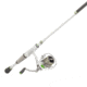 Lew’s MACH 1 Spinning Reel and Rod Combo, 7ft, 1-PC IM7 Graphite Rod, Light, Fast, SZ 100 Reel, 9+1 Bearings, 5.2-1 Ratio, White/Black/Gray/Green, MH1070LFSG3