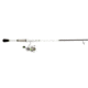 Lew’s MACH 1 Spinning Reel and Rod Combo, 7ft, 1-PC IM7 Graphite Rod, Light, Fast, SZ 100 Reel, 9+1 Bearings, 5.2-1 Ratio, White/Black/Gray/Green, MH1070LFSG3
