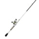 Lew's MACH 1 SS Baitcast Reel and Rod Combo, 6ft 9in, 1-PC, Med-Light, Fast IM7 Rod, 7+1 Bearings, 7.5-1 Ratio, Shallow Spool, LH Retrieve, White/Black/Gray/Green, MHSS1SHL69MLG3