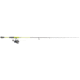 Lew’s MACH 2 Mobile Spinning Reel and Rod Combo, 6ft 6in, 2-PC IM8 Graphite Rod, Medium  w/ Fast, SZ 200 Reel, 6.2-1 Ratio, Mobile Carry Case, Green/Black/Gray, M2MSC2066M-2