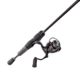 Lew’s Speed Spin CRX Spinning Reel and Rod Combo, 6ft, 1-PC HM40 Graphite Rod, Light, Fast, SZ 100 Reel, 9+1 Bearings, 5.2-1 Ratio, Speed Gears, Gray/Black/Red, SSC1060LS
