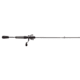 Lew’s Speed Spin CRX Spinning Reel and Rod Combo, 6ft, 1-PC HM40 Graphite Rod, Light, Fast, SZ 100 Reel, 9+1 Bearings, 5.2-1 Ratio, Speed Gears, Gray/Black/Red, SSC1060LS