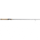 Lew's Speed Stick Spinning Rod, 6ft 6in 2-PC IM8 Graphite Blank, Medium  w/ Fast, Fuji Concept O guides, Full Length Cork Handle, Black, LSS66M-2
