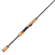 Lew’s Speed Stick Spinning Rod, 6ft 6in, 3-PC IM8 Graphite Rod w/ Medium-Light  and Fast, Cork Split-Grip, Fuji Concept O Guides, Hard-Sided Travel Case, Black/Green, LSST66ML-3