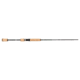 Lew’s Speed Stick Spinning Rod, 6ft 6in, 3-PC IM8 Graphite Rod w/ Ultra-Light  and Fast, Cork Split-Grip, Fuji Concept O Guides, Hard-Sided Travel Case, Black/Green, LSST66UL-3