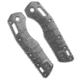 Lex Custom International Lex Custom Microtech MSI V3 Ambi Clip Mount Scales - Stonewash Titanium, Gray/Silver, adult, BHQ-234182