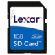 Lexar 1 GB Secure Digital SD Memory Card SD1GB296