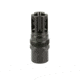 Liberty Precision Machine Eclipse, Flash Hider, 30 Caliber, 1/2X28 Thread Pitch, Compatible with .900-24 Mounts, Black, LPM-2005
