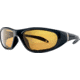 Liberty Sport Suns ESCAPADE 2 Protective Eyewear Shiny Black Frame,Bronze Polar Lens, Unisex ESCAP2SHBK6018135BPL