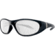 Liberty Sport Suns ESCAPADE 2 Protective Eyewear Shiny Black Frame,Clear Lens, Unisex ESCAP2SHBK6018135WPL