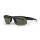 Liberty Sport Suns IT-20 A Protective Eyewear Shiny Black Frame,Grey/Green w. silver flash Lens, Unisex IT20-ASHBK6220135FP