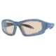Liberty Sport Suns TORQUE 1 Protective Eyewear Translucent Blue Frame,Brown Bronze Lens, Unisex RS-TQ1TBLU6017130BBM