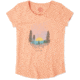 Life Is Good Landscape Smiling Smooth Tee, Fresh Coral, Small, 53179-S