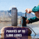 LifeSaver Water Purifier, Black/Blue, WPA0101