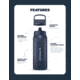 LifeStraw Go Stainless Steel 24 Oz Water Bottle w/Filter, Aegean Sea, 24oz, LGV42SASWW