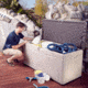 Lifetime Products 130 Gallon Outdoor Storage Deck Box