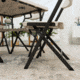 Lifetime Products 37-Inch Fold-In-Half Table and 4 Chairs Set