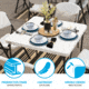 Lifetime Products 37 inch Square Commercial Grade Table