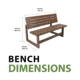Lifetime Products Convertible Bench