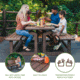 Lifetime Products Convertible Bench