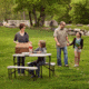 Lifetime Products Folding Picnic Table with Benches