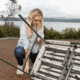 Lifetime Products Folding Picnic Table with Benches