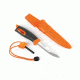 Swedish FireKnife with Intergrated Swedish Firesteel-Orange