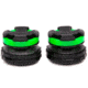Limbsaver Broadband Split Limb Dampener, 2 Pack, Green, 4023