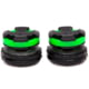 Limbsaver Broadband Split Limb Dampener, 2 Pack, Green, 4023