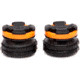 Limbsaver Broadband Split Limb Dampener, 2 Pack, Orange, 4027