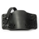 Limbsaver Cross-Tech Clip-On Leather Holster, w/Strap, Black, 12563
