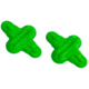 Limbsaver Everlast String Leech, 2 Pack, Green, 3334