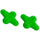 Limbsaver Everlast String Leech, 2 Pack, Green, 3334